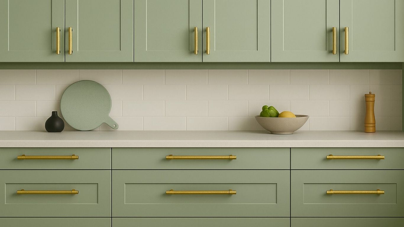 Handtag 3100 | Räfflat | Mässing