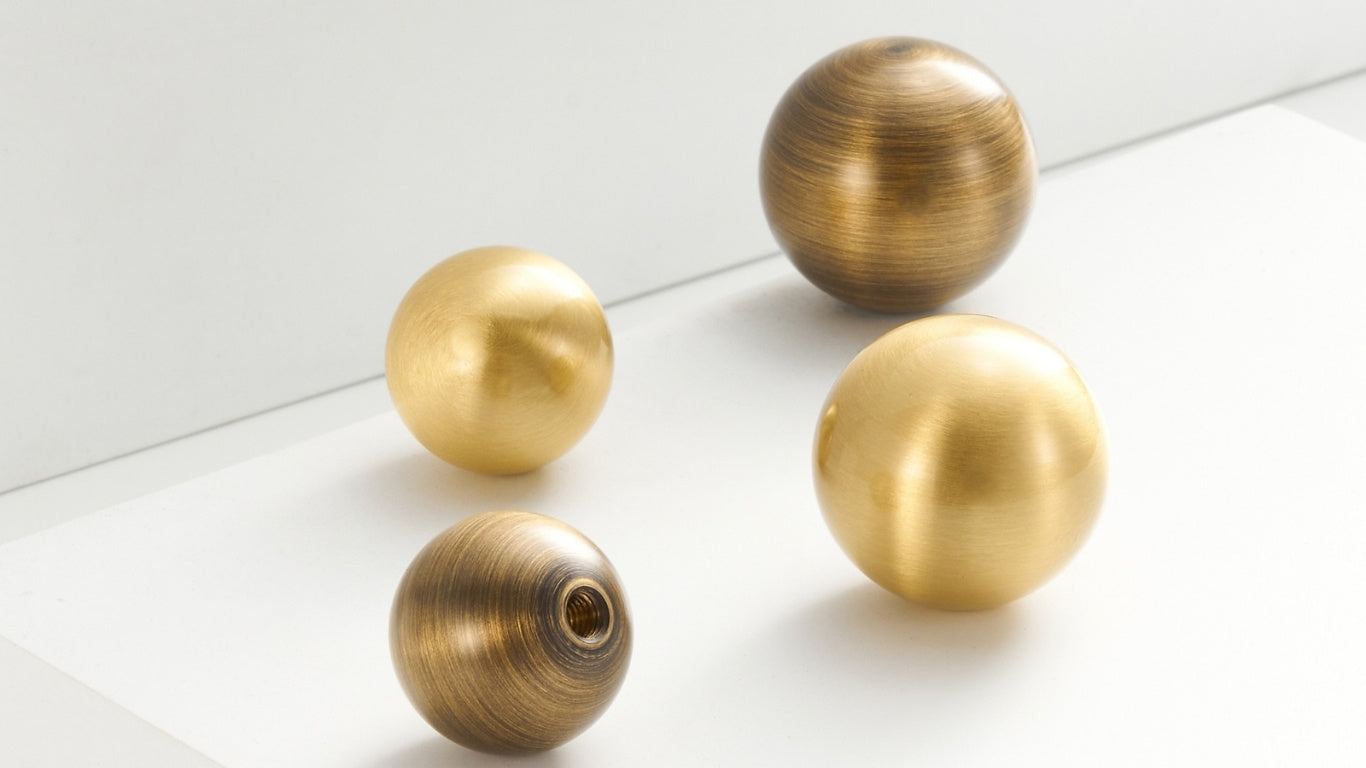 Knopp CH041 | Antik Mässing