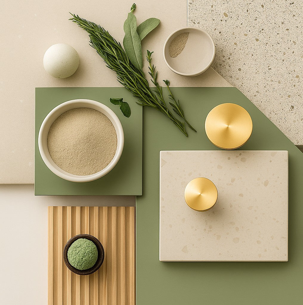 knopp/krok ch058 i mässing - detalj