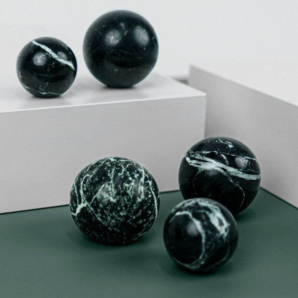 Knopf DR101 | Marmor | Green Flower 