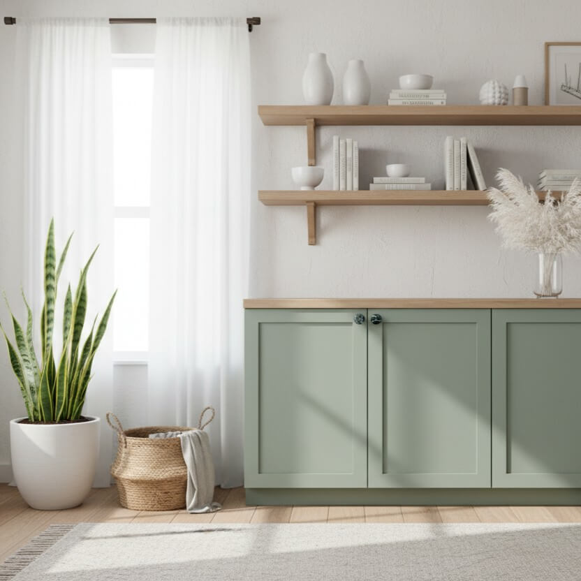 Knop DR101 | Marmer | Green Flower 