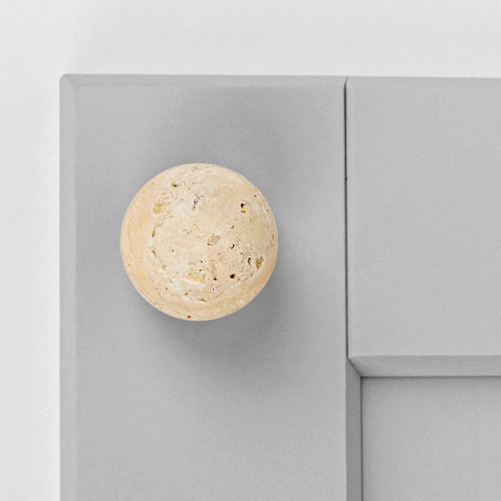 Knop DR101 | Marmer | Travertine