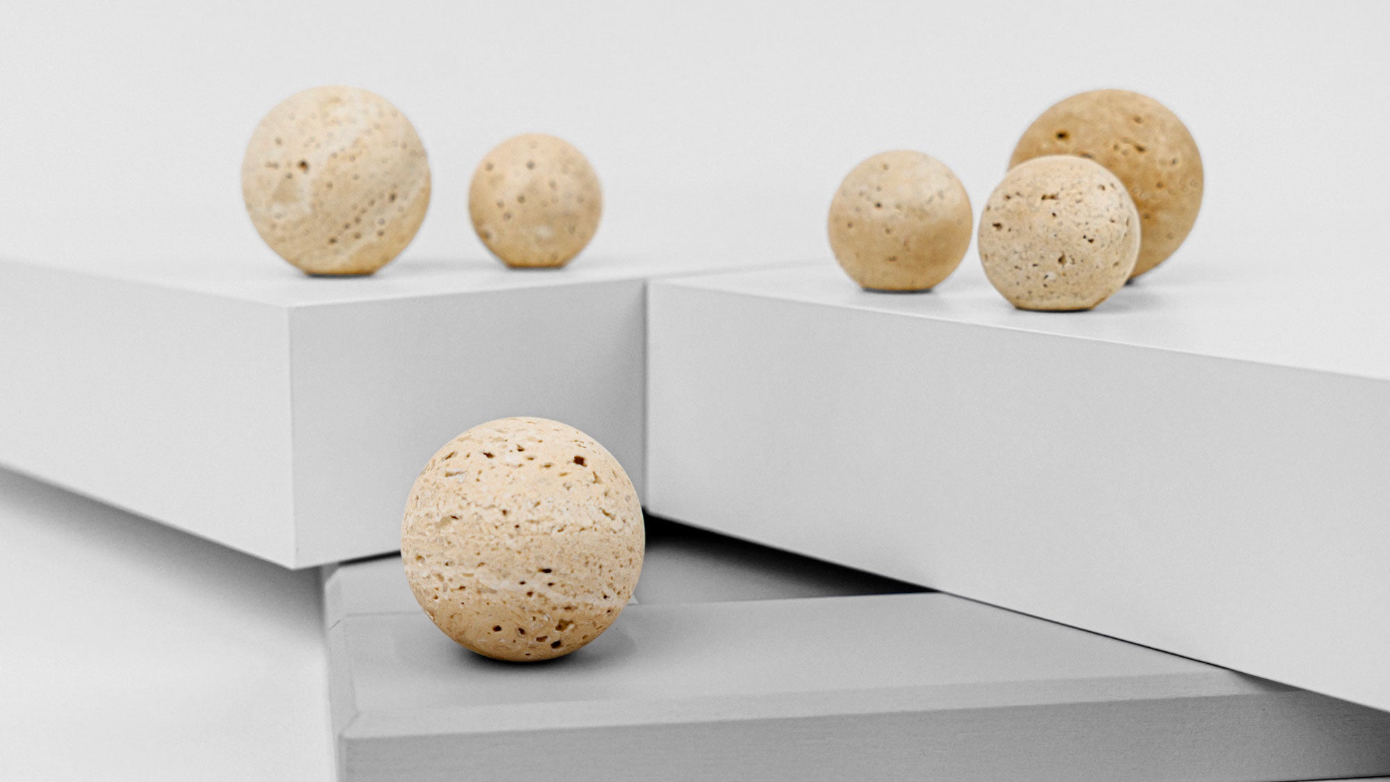 Knopf DR101 | Marmor | Travertine