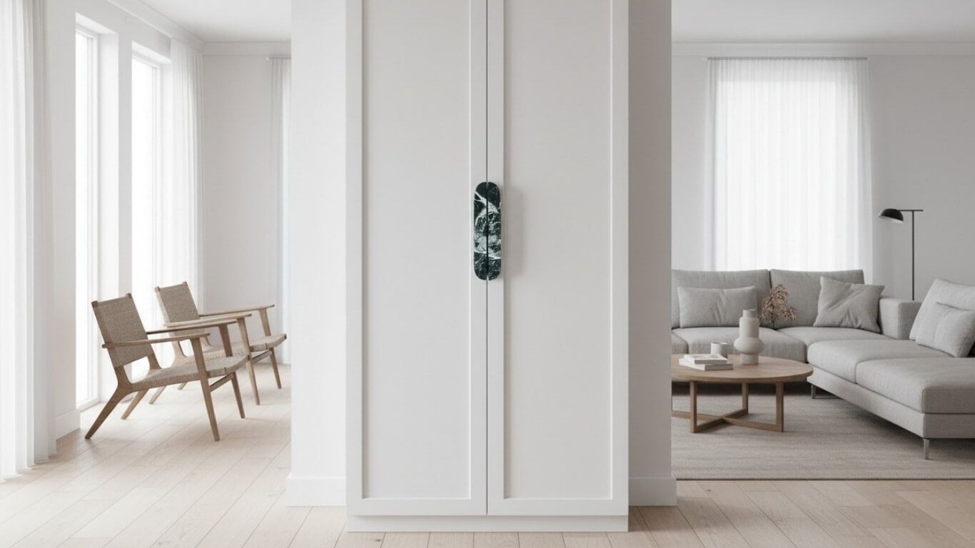 Griff DR103 | Marmor | Green Flower (SET)