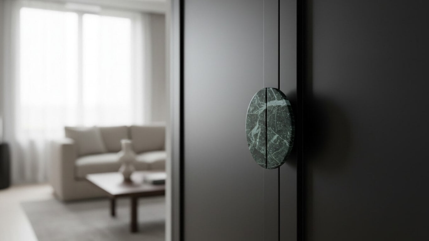 Maniglia DR102 | Marmo | Green Flower (SET)