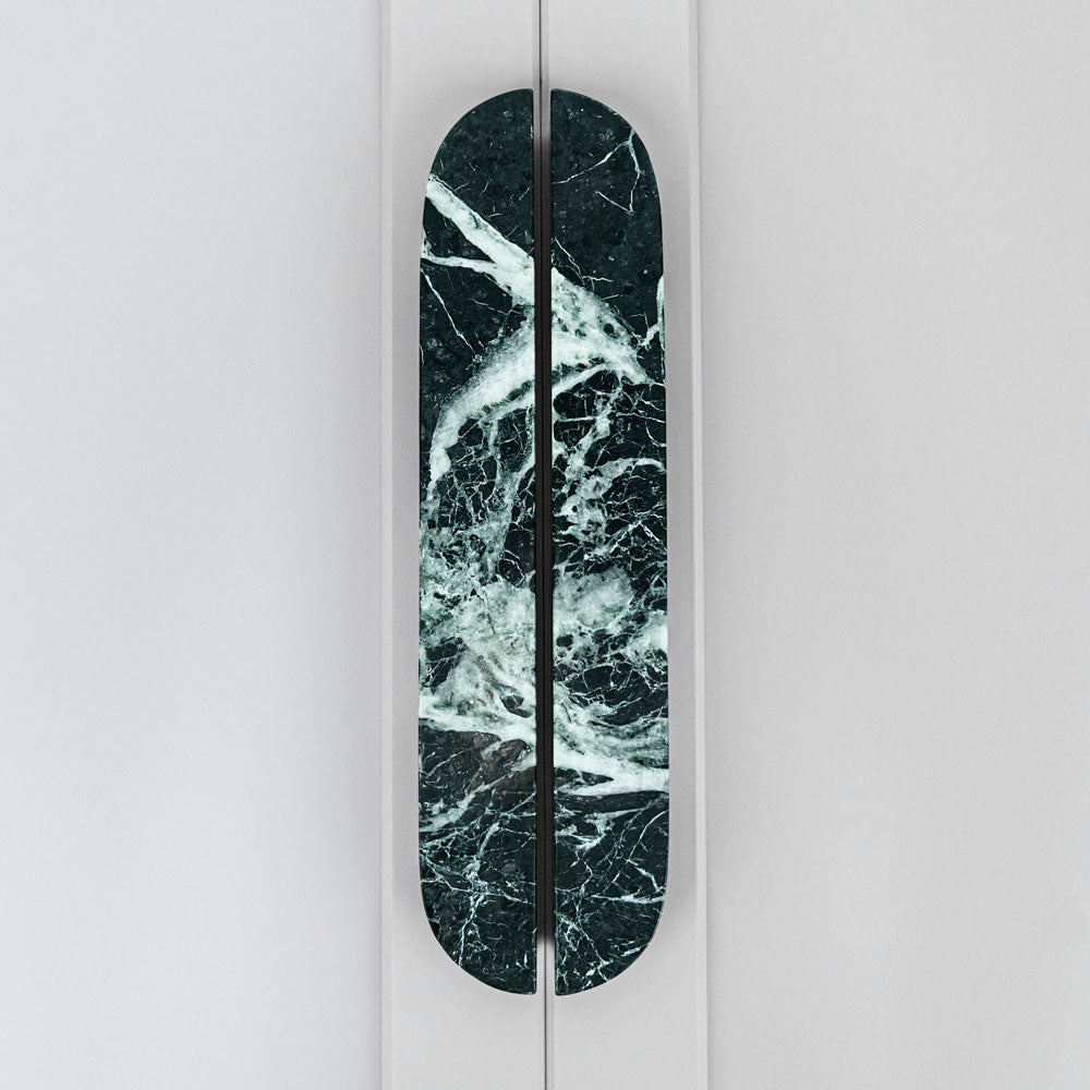 Håndtak DR103 | Marmor | Green Flower (SET)