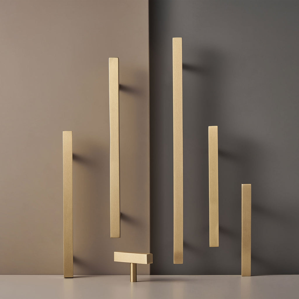 Griff CH012 | Quadrat | Messing