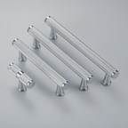 Poignée 3065 | Moleté | Chrome