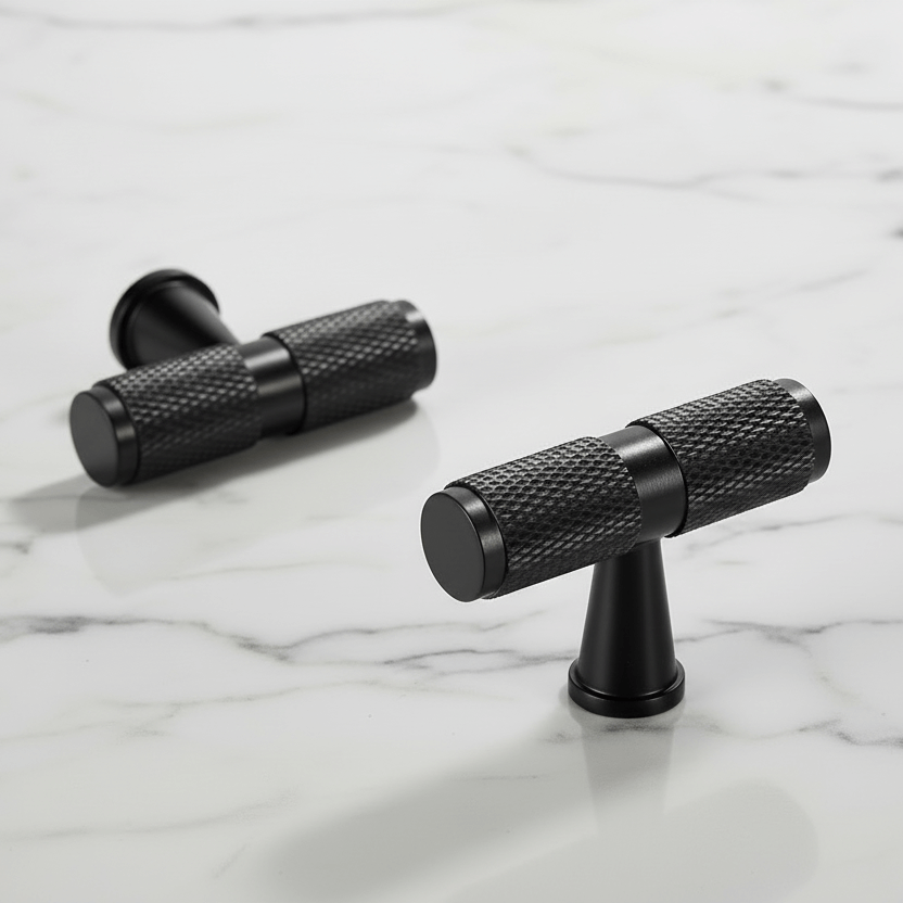 T-bar 3065 | Moleté | Noir