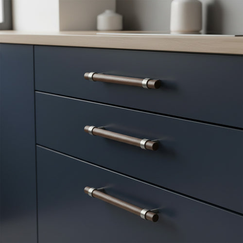 Griff CH025W | Walnuss + Nickel