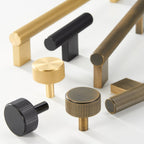 Pomello CH052 | Zigrinato | Ottone Antico