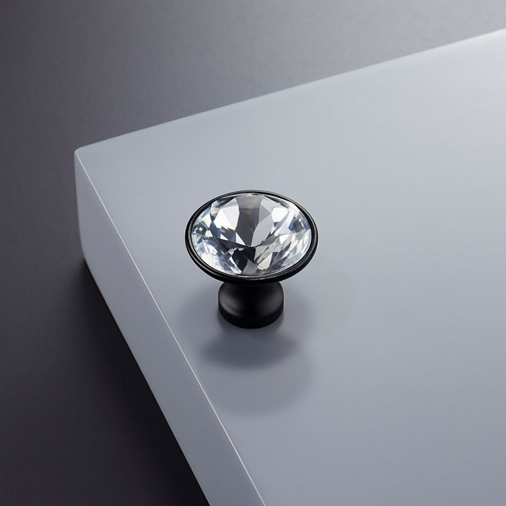 Bouton 1044 | Cristal | Noir
