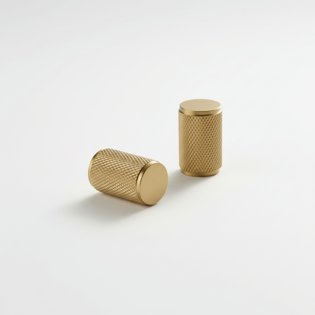 Pomello CH035 | Zigrinato | Ottone
