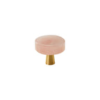 Knopp ch066 i rosa sten - detalj