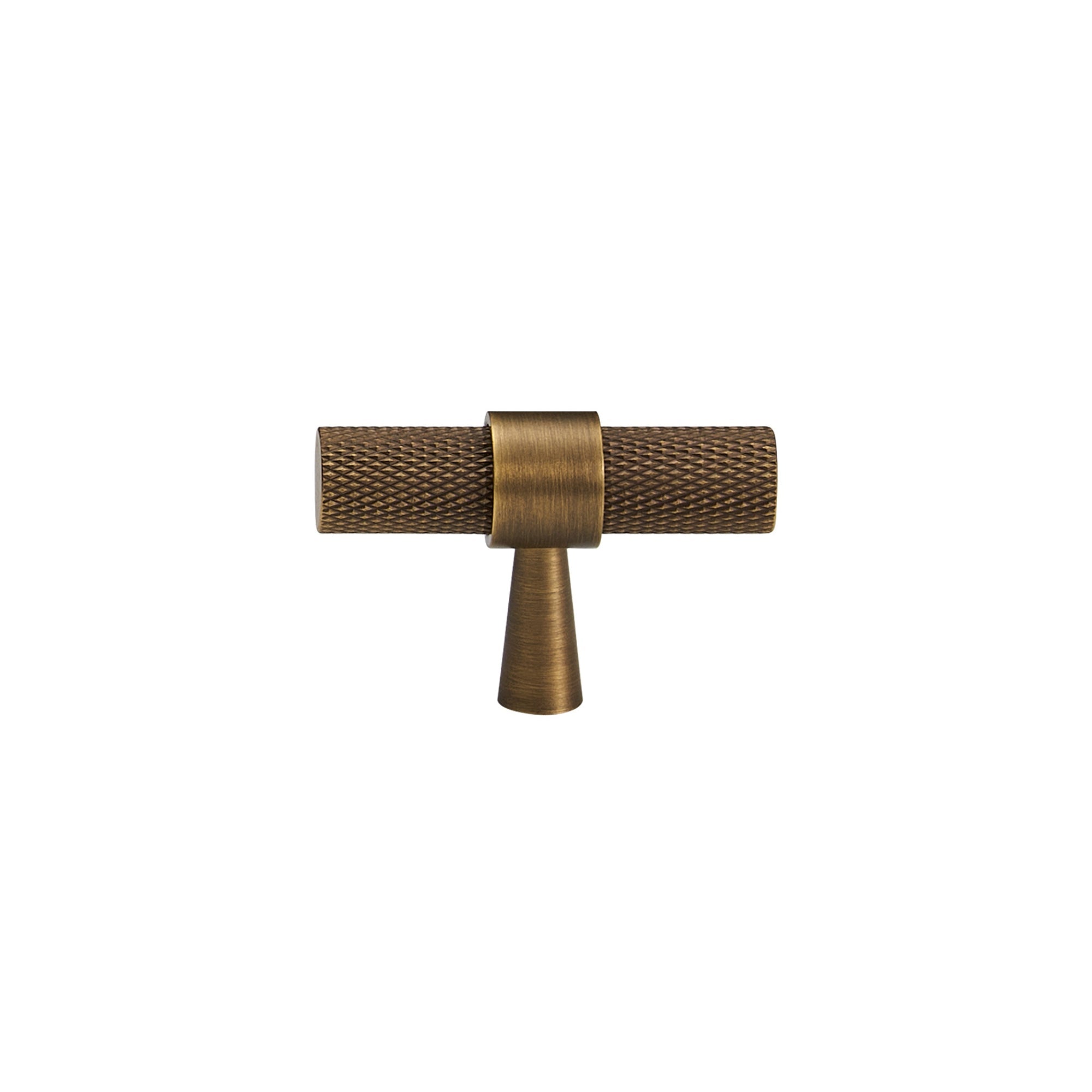 T-Bar CH016 | Gerändelt | Antik Messing