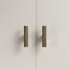 Barra a T CH052 | Zigrinata | Ottone Antico
