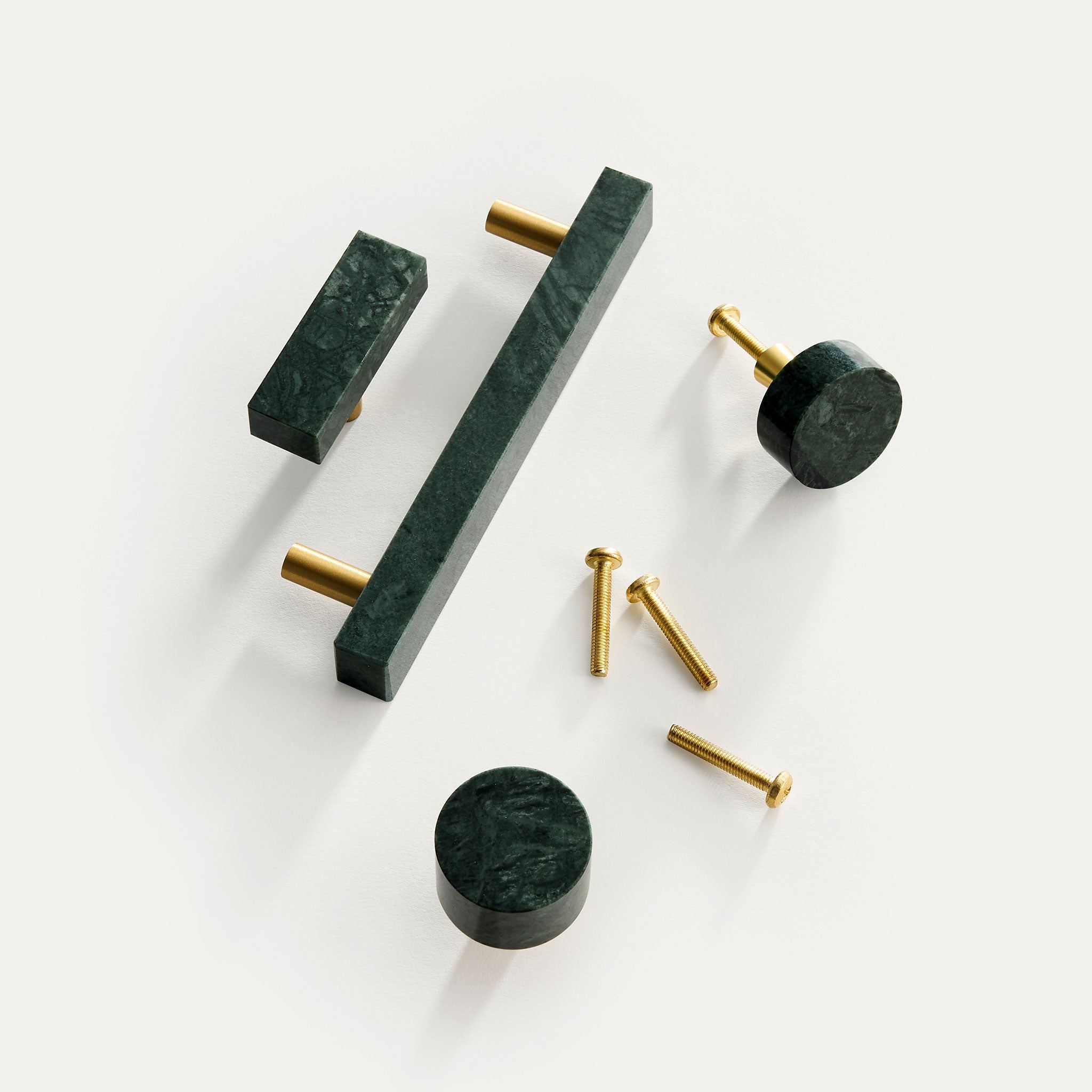 Knopp 1095 | Marmor | Mässing - Dooroom